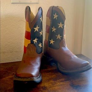 Boys Lil Durango American Flag boots